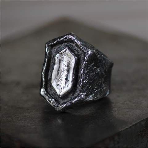 Jewelry Crazy Jewelry Rings Open Size Chrome Ring (Size 7-13) Size ONE SIZE - 3 Thumbnail