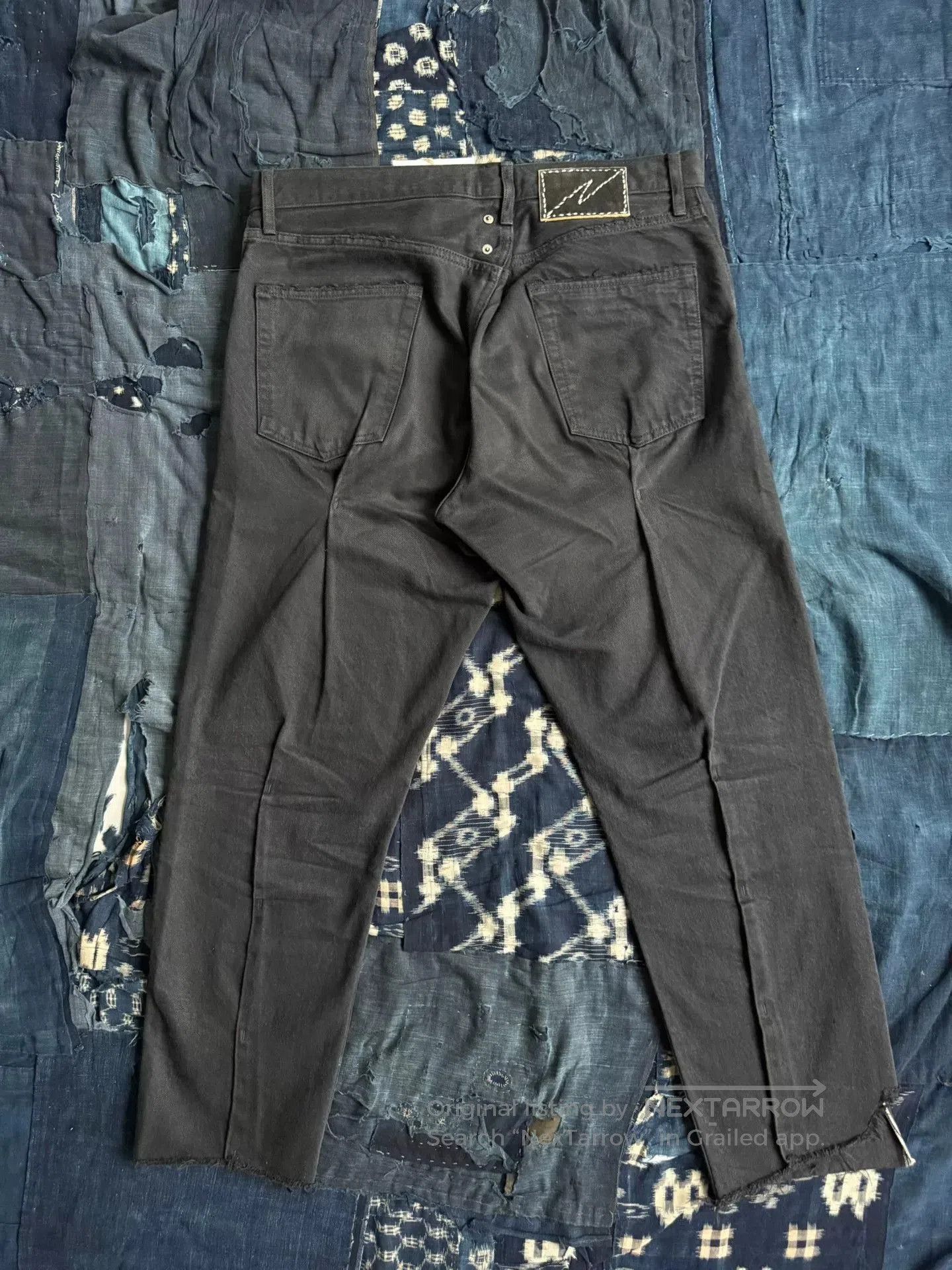 Visvim visvim journeyman pants black denim style. Size US 44 / EU 60 - 2 Thumbnail