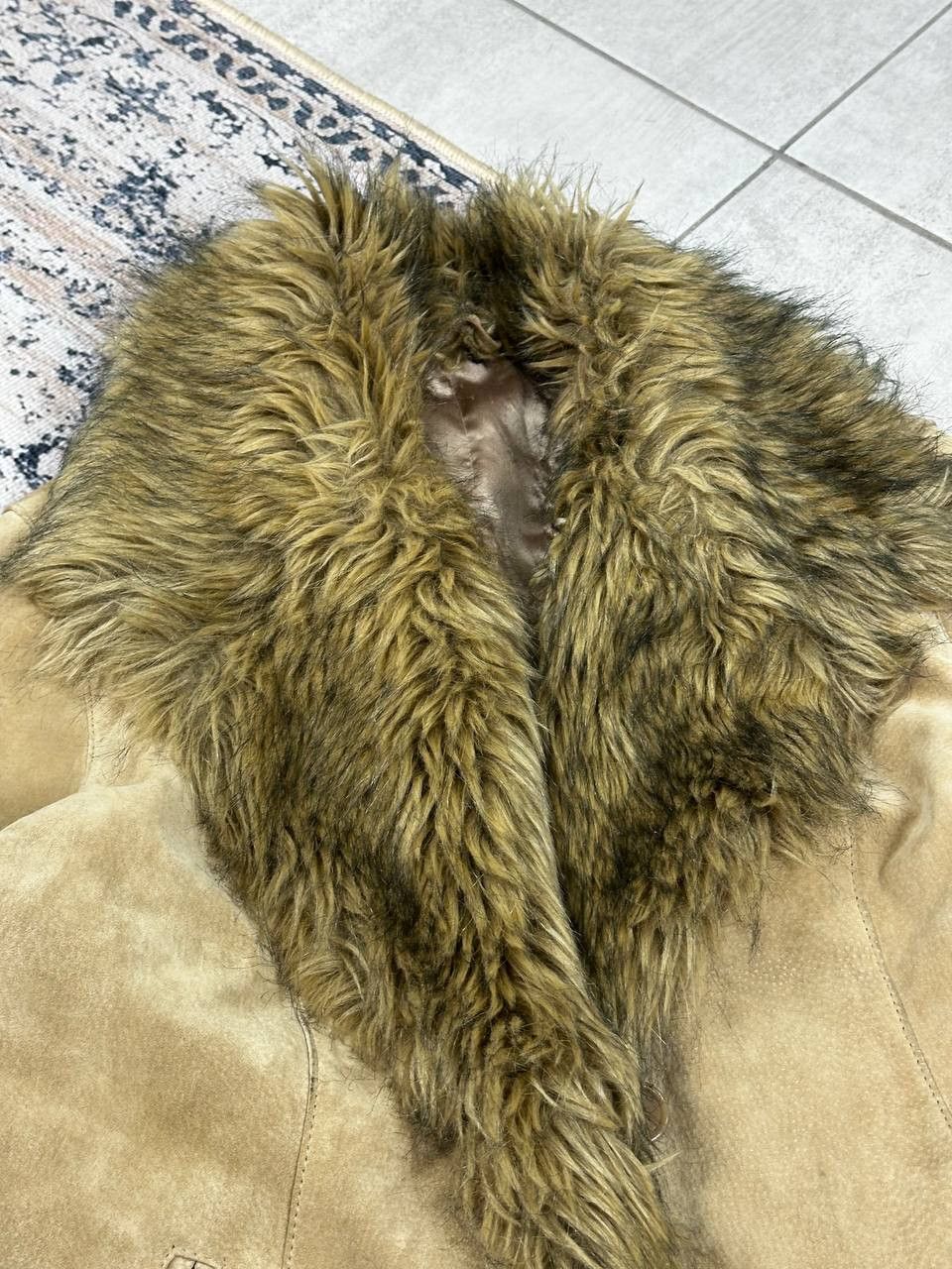 Japanese Brand Vintage Japanese Fur Cropped Suede Style Bomber Y2K Size M / US 6-8 / IT 42-44 - 9 Thumbnail