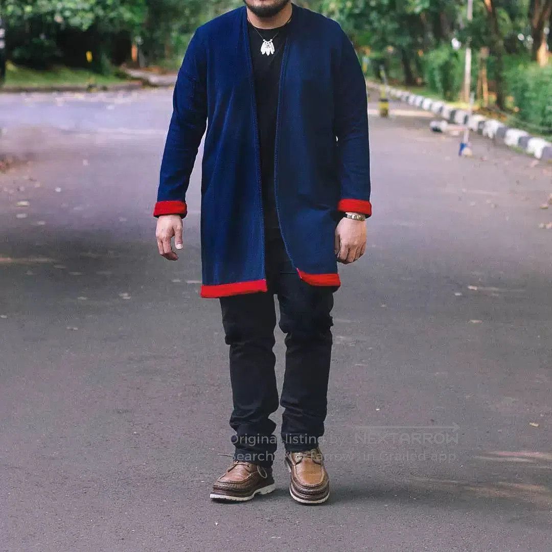 Visvim visvim sanjuro coat long indigo windbreaker. Size US L / EU 52-54 / 3 - 1 Thumbnail