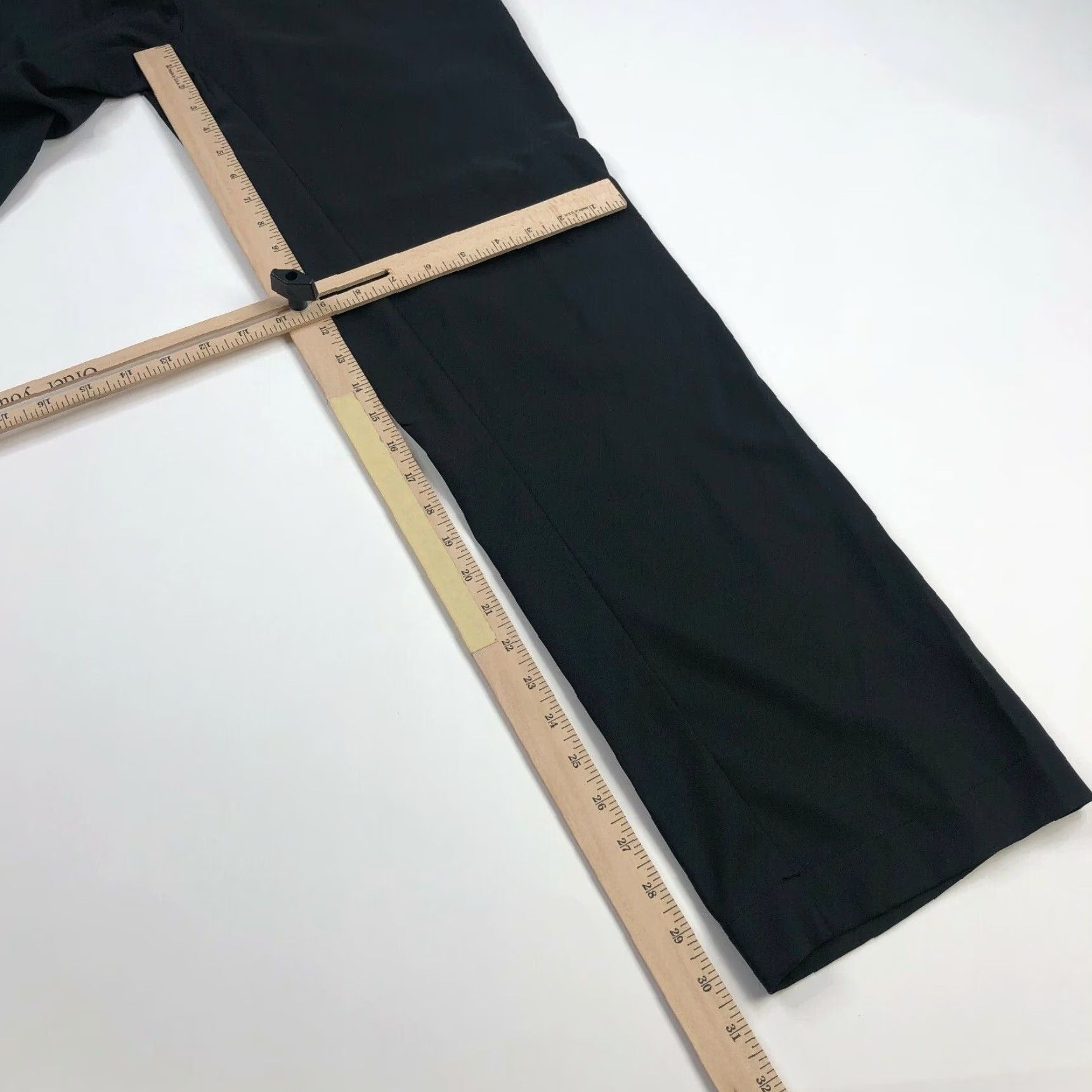 Adidas Adidas Climalite 6 Tag Size 31W 31L Athletic Straight Fit Black Pants Women Size 24" / US 00 / IT 34 - 3 Thumbnail