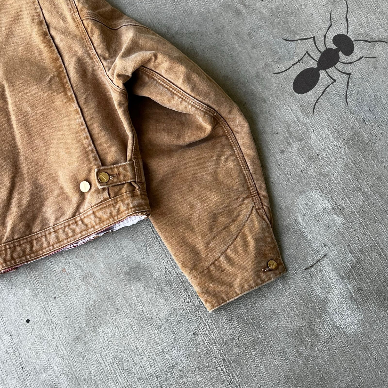 Carhartt × Vintage Carhartt brown cropped Detroit style work wear jacket Size US M / EU 48-50 / 2 - 13 Thumbnail