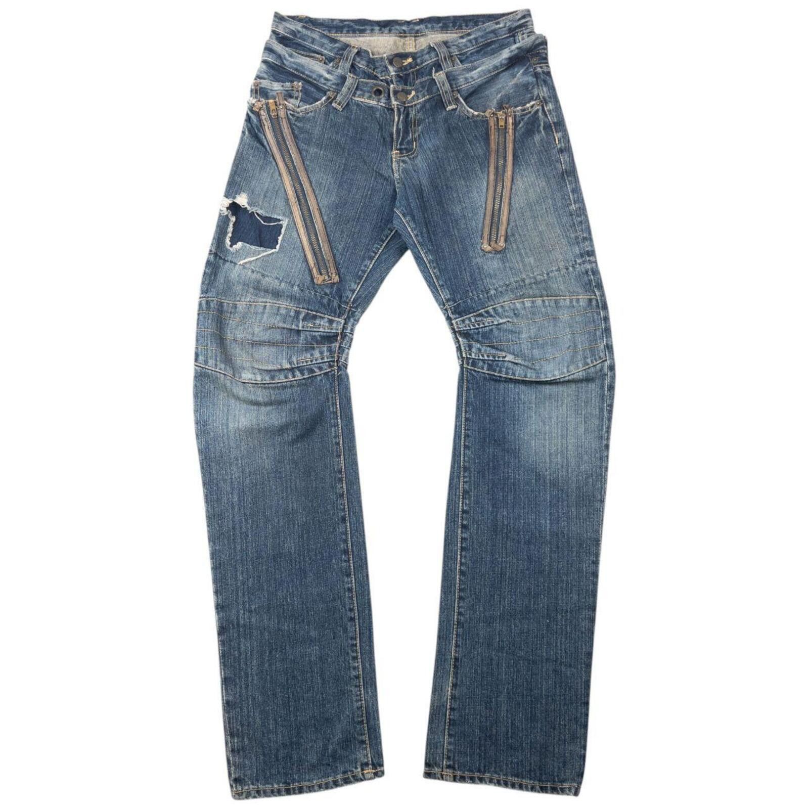 Other Vintage 2000s PPFM Layered Denim Jeans Size W32 Size US 34 / EU 50 - 1 Thumbnail