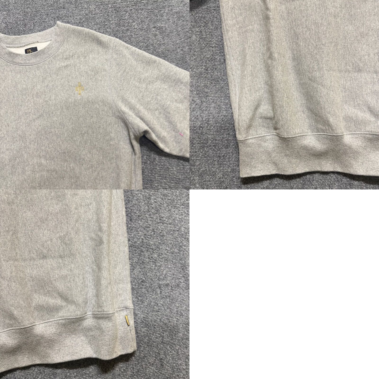 Vintage OVO Sweatshirt Pullover Streetwear Gray S Men Small Long Version Y2K Size US S / EU 44-46 / 1 - 9 Thumbnail