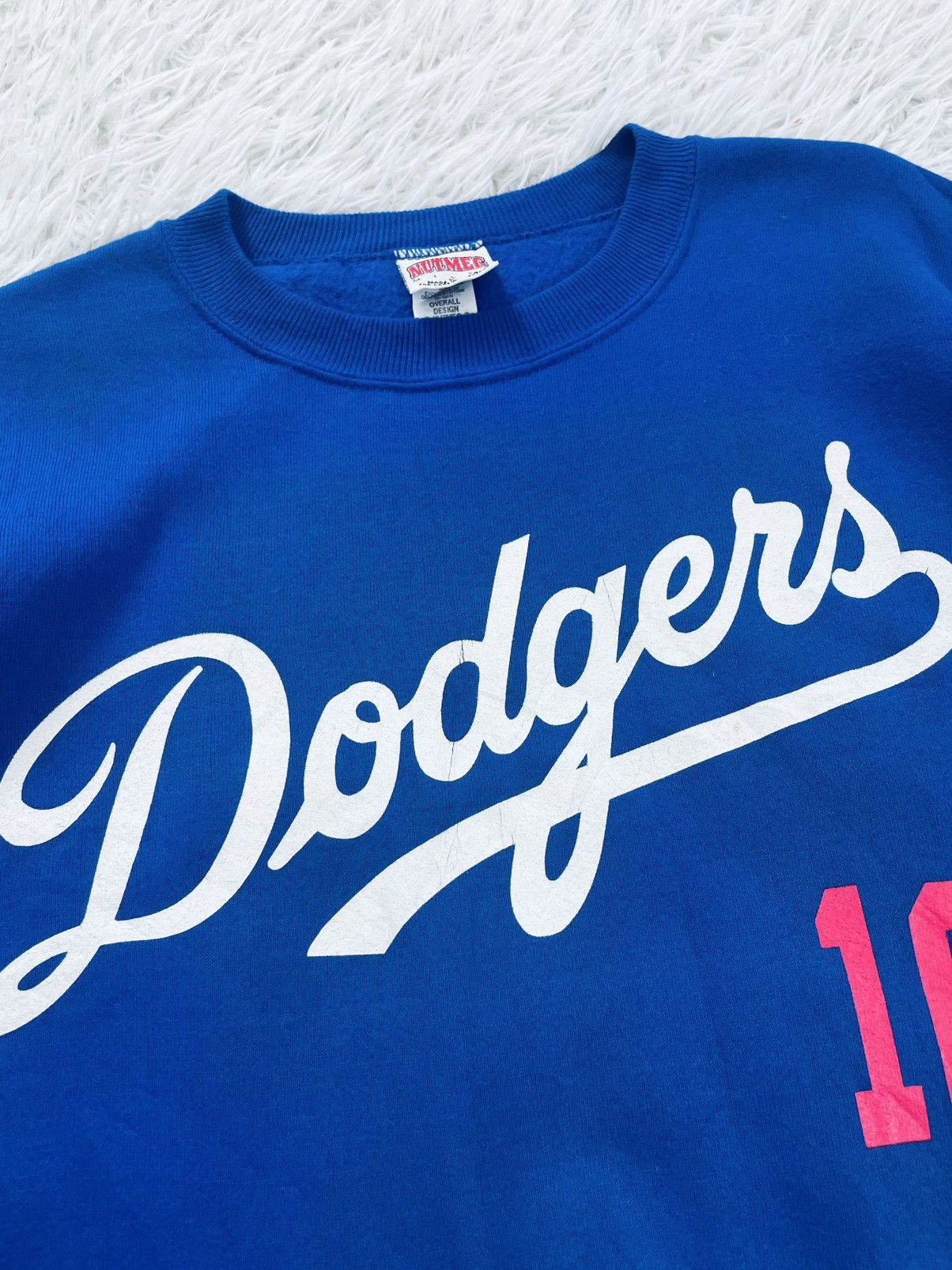 Nutmeg Vintage Nutmeg MLB 1995 Dodgers Hideo Nomo 16 Sweatshirt Size US L / EU 52-54 / 3 - 5 Thumbnail