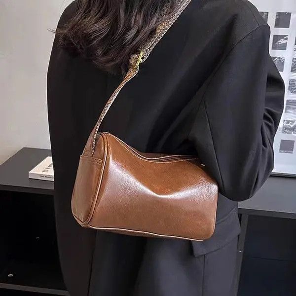 VIBE Brown shoulder bag Size ONE SIZE - 1 Thumbnail