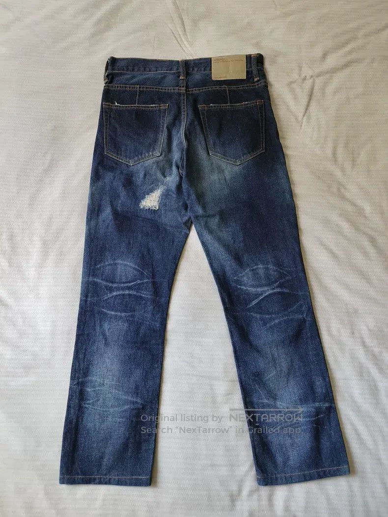 Wtaps Wtaps size S Washed Destroyed Denim Jeans Size US 28 / EU 44 - 2 Thumbnail