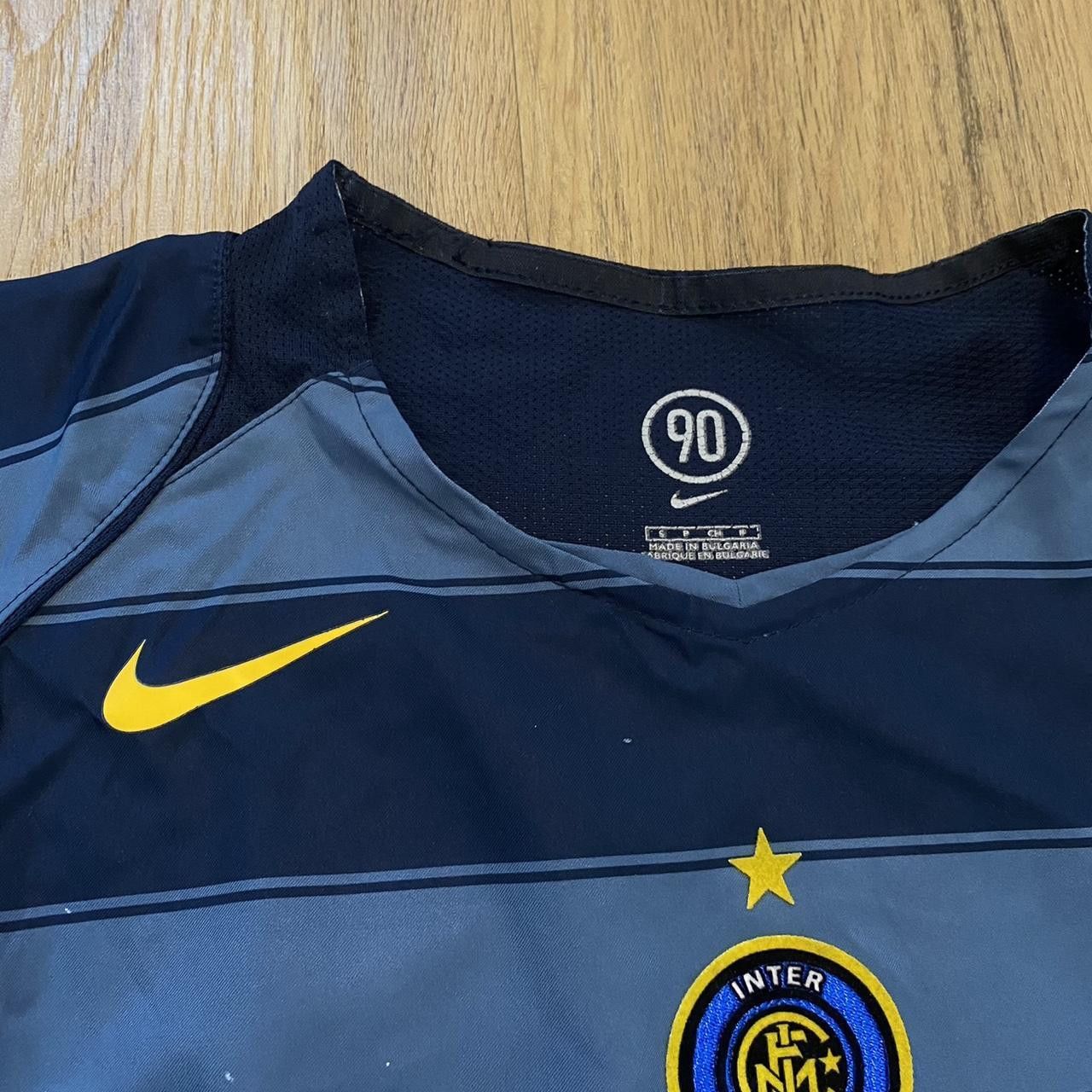 Nike 2004-05 Inter Mediolan Nike Third Player Issue Shirt Size US S / EU 44-46 / 1 - 5 Thumbnail