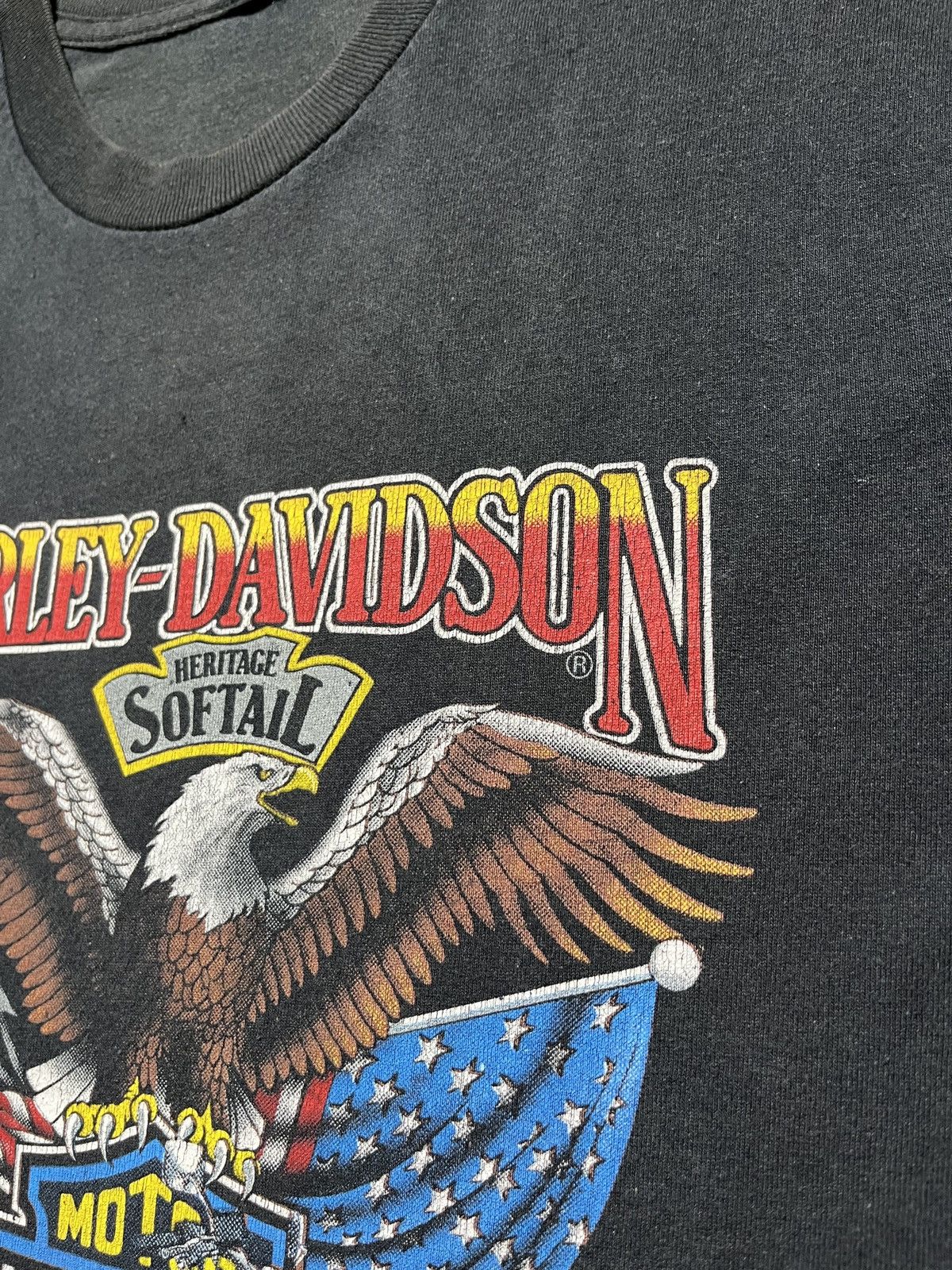 Harley Davidson Harley Davidson Vintage 1986 3D Emblem Eagle Motorcycles Size US M / EU 48-50 / 2 - 9 Thumbnail