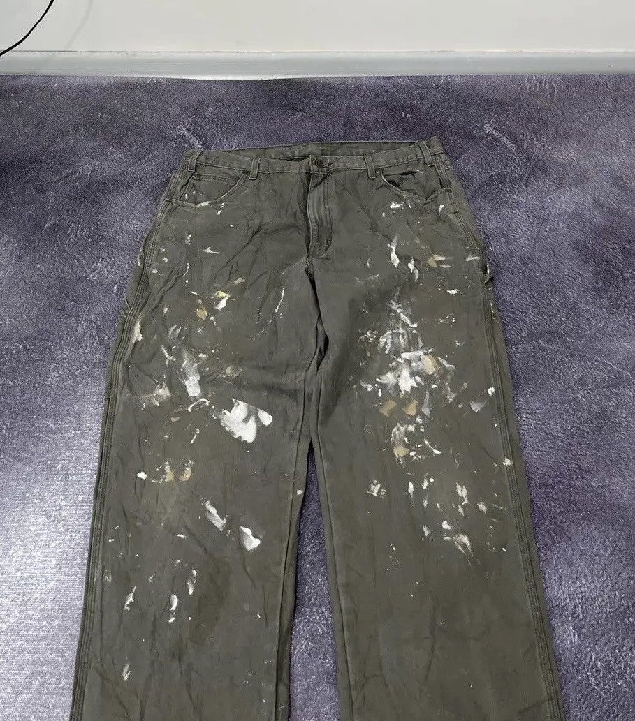 Dickies Vintage Dickies Painted American Work Hype Baggy Pants Size US 38 / EU 54 - 8 Thumbnail