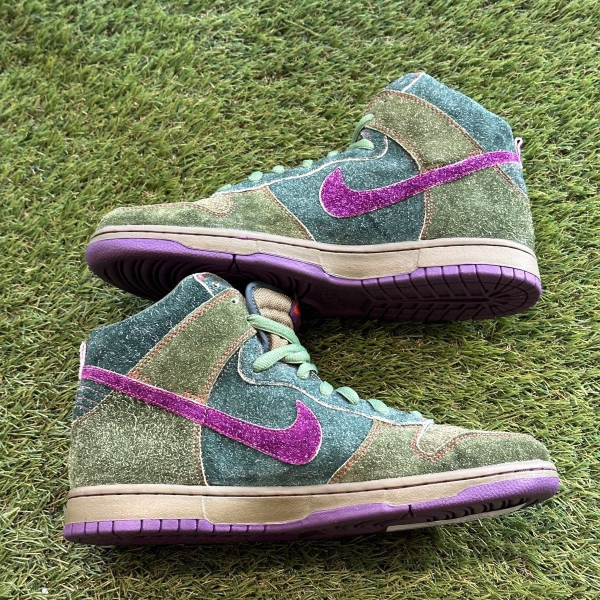 Nike Nike SB Dunk High Premium 420 Skunk 313171 300 - Size 11.5 Size US 11.5 / EU 44-45 - 9 Thumbnail