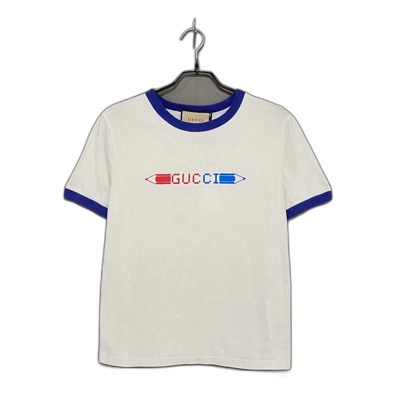 Gucci GUCCI Color Logo Short Sleeve TShirt-2505 Size L / US 10 / IT 46 - 1 Thumbnail