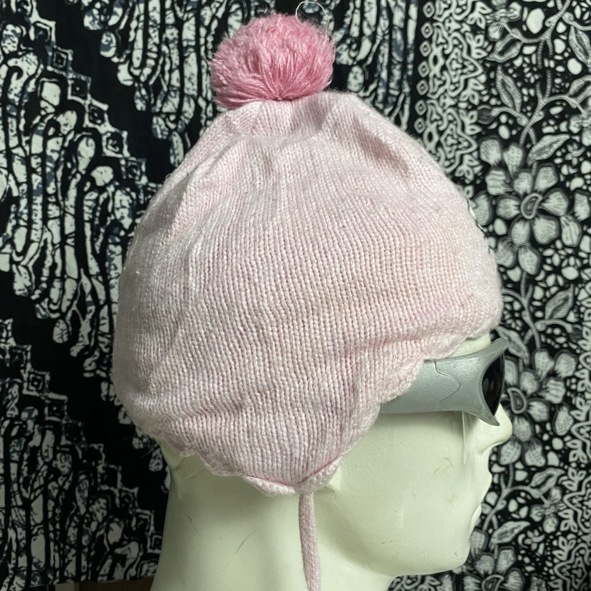 Japanese Brand 2000s hello kitty ear flap knitted cap Size ONE SIZE - 5 Thumbnail