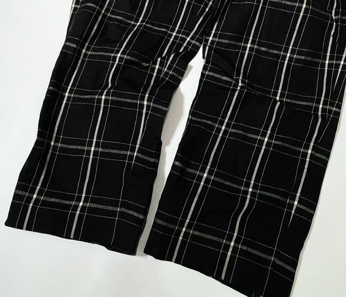 Comme des Garcons TAX FREE 🇺🇸 Vintage cdg homme checkered high waist trousers Size US 27 - 6 Thumbnail