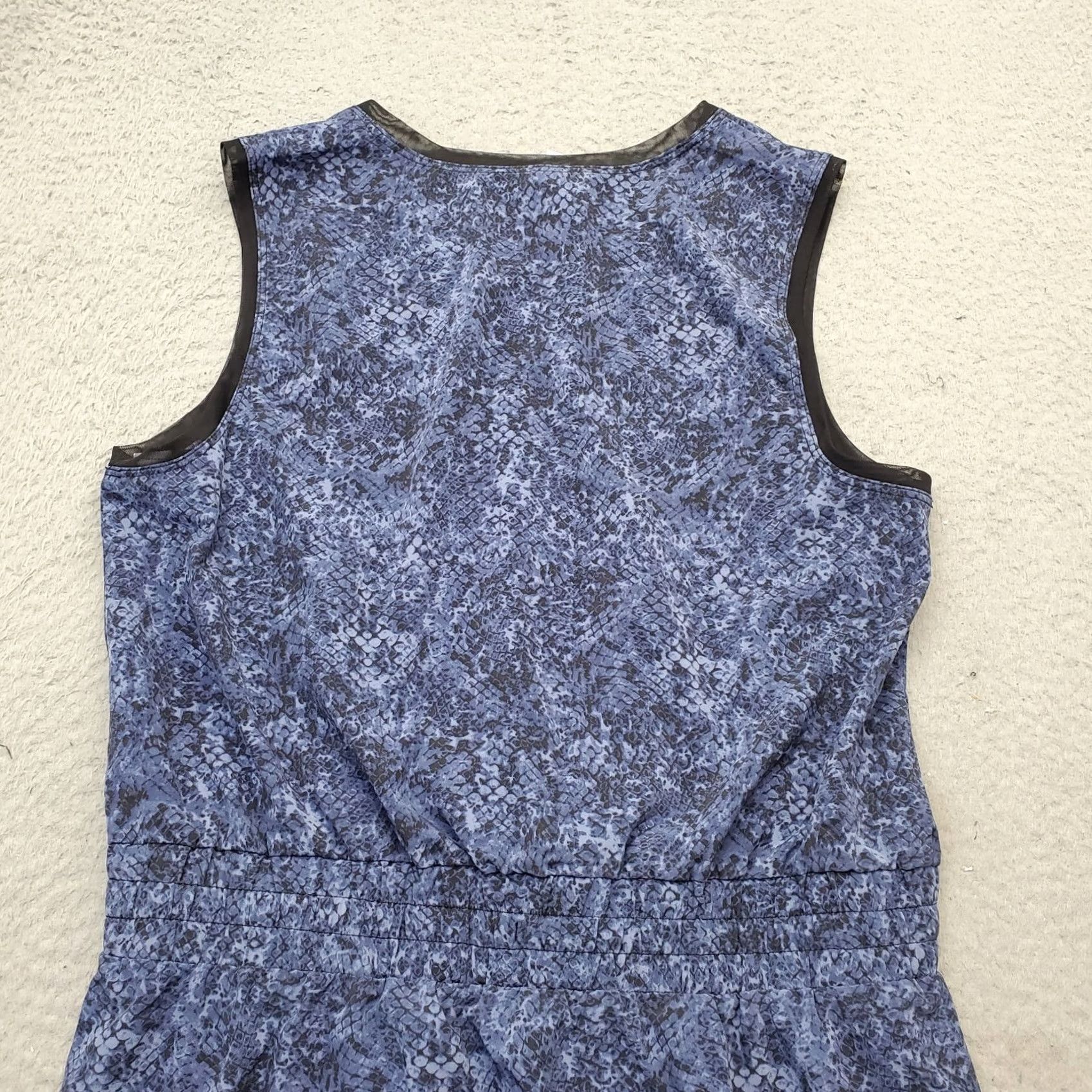 Vintage Ideology Shirt? Tank Dress Womens M Multi Snake Print Stretch Pullover V-Neck Midi Dress Size M / US 6-8 / IT 42-44 - 8 Thumbnail