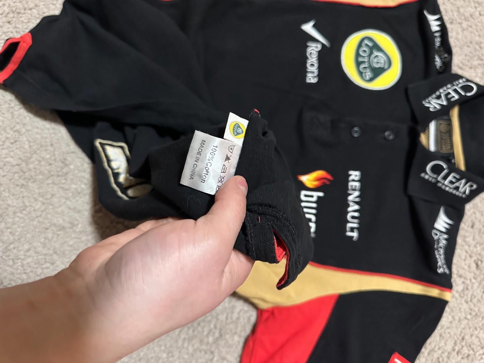 Other Vintage Lotus Renault Formula One 1 Racing Team Polo Shirt Size US S / EU 44-46 / 1 - 5 Thumbnail
