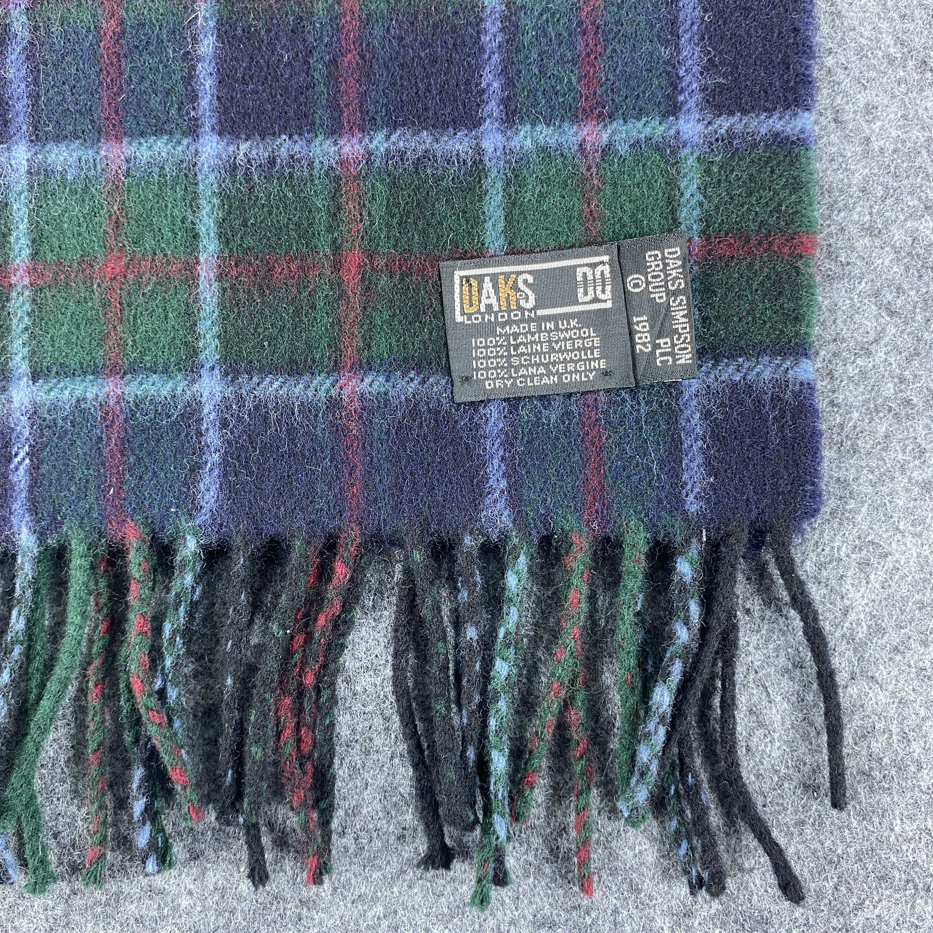 DAKS × Vintage Daks Scarf # Muffler # Neckwear # D487 Size ONE SIZE - 2 Thumbnail