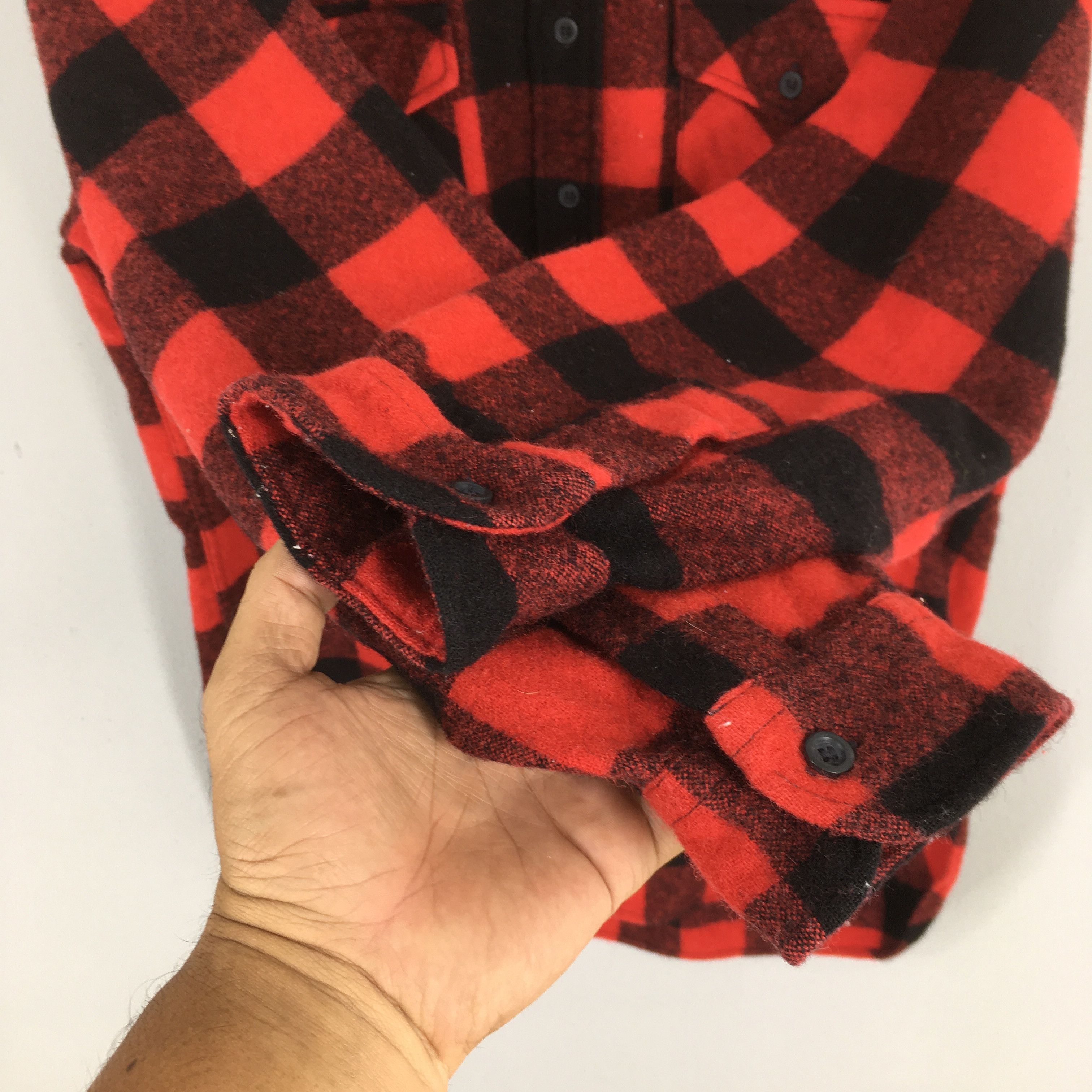 Pendleton Vintage 1980s Pendleton Plaid Shadow Checkered Shirt Large Size US L / EU 52-54 / 3 - 4 Thumbnail
