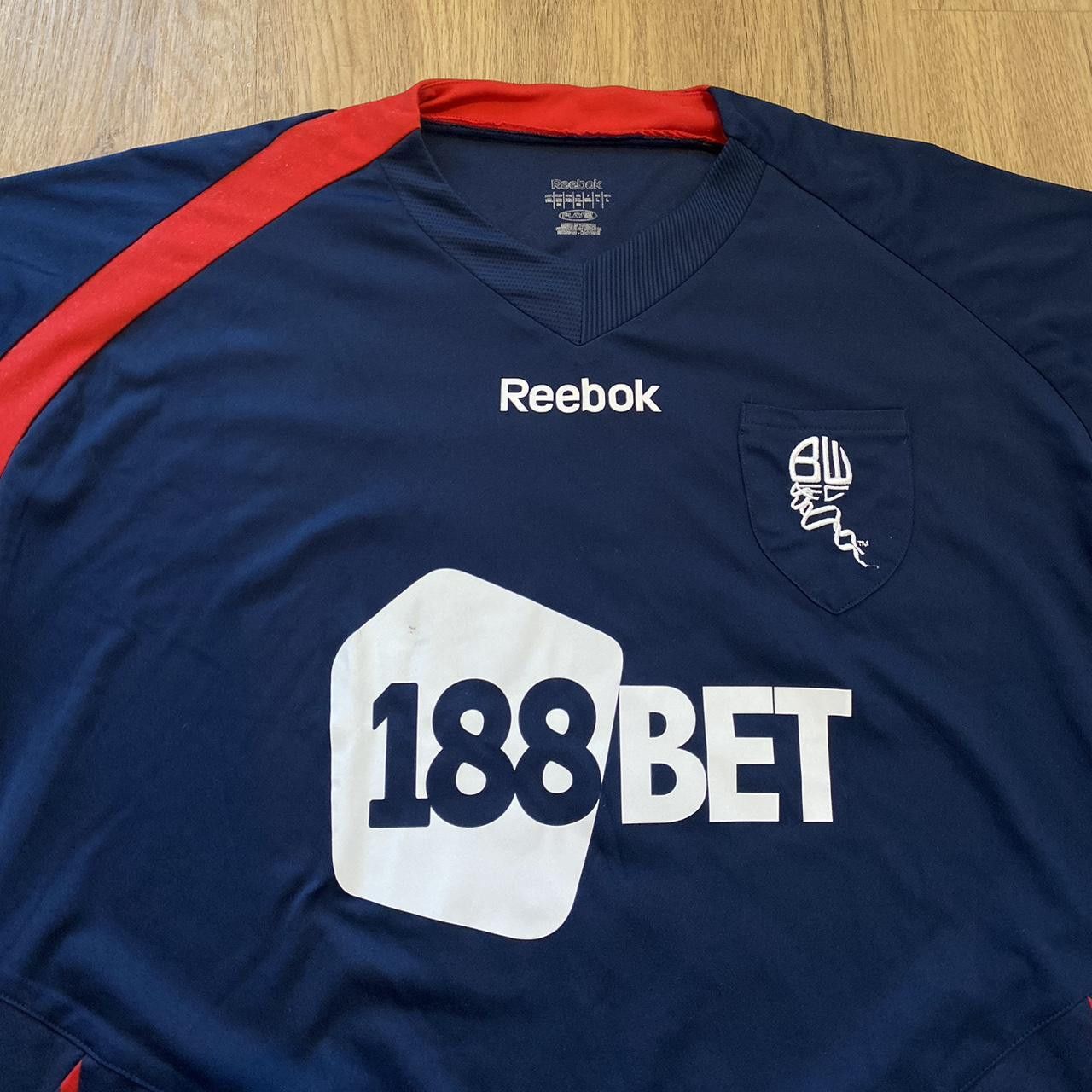 Reebok 2010-11 *11 Gardner Bolton Reebok Shirt Championship Size US XL / EU 56 / 4 - 4 Thumbnail