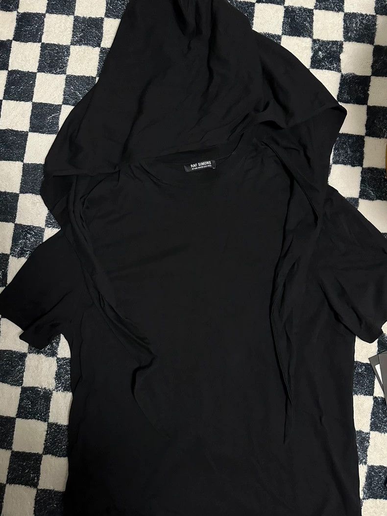 Raf Simons Raf simons Logo hooded T-shirt Size US XS / EU 42 / 0 - 3 Thumbnail