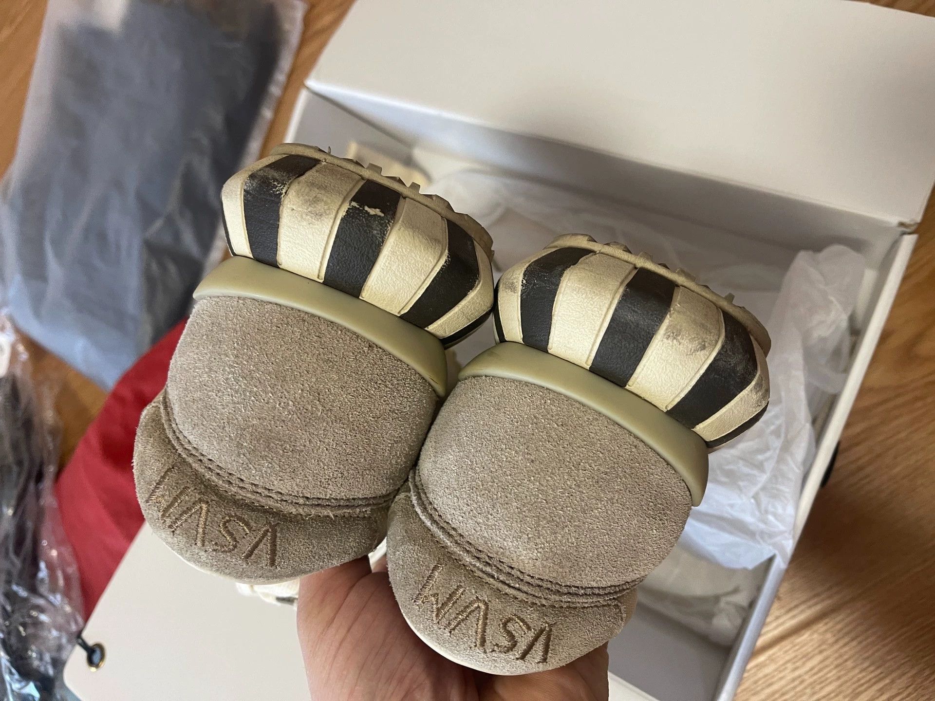 Visvim VISVIM ATTICA TRAINER 21ss US10 Full Leather Lining Barefoot Size US 10 / EU 43 - 5 Thumbnail