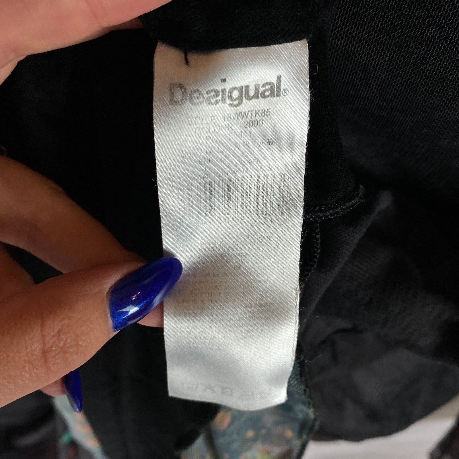 Desigual Desigual Blouse Women's Size L Milticolor Long Sleeve ` Size L / US 10 / IT 46 - 5 Thumbnail