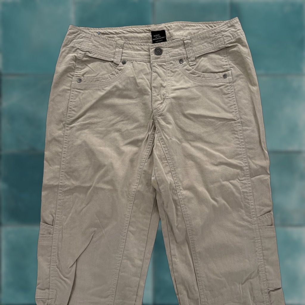 Vintage Kühl Legendary Pants Womens 4 Regular Khaki Hiking Outdoor Straight Leg Trail Pants Size 27" / US 4 / IT 40 - 1 Thumbnail
