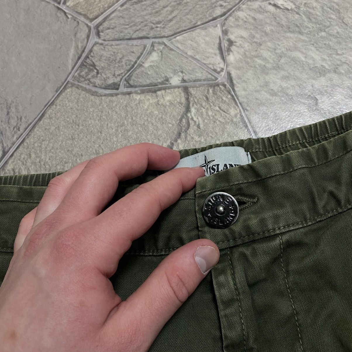 Stone Island Vintage Stone Island Cargo Pants Patch Program Joggers Size US 32 / EU 48 - 13 Thumbnail
