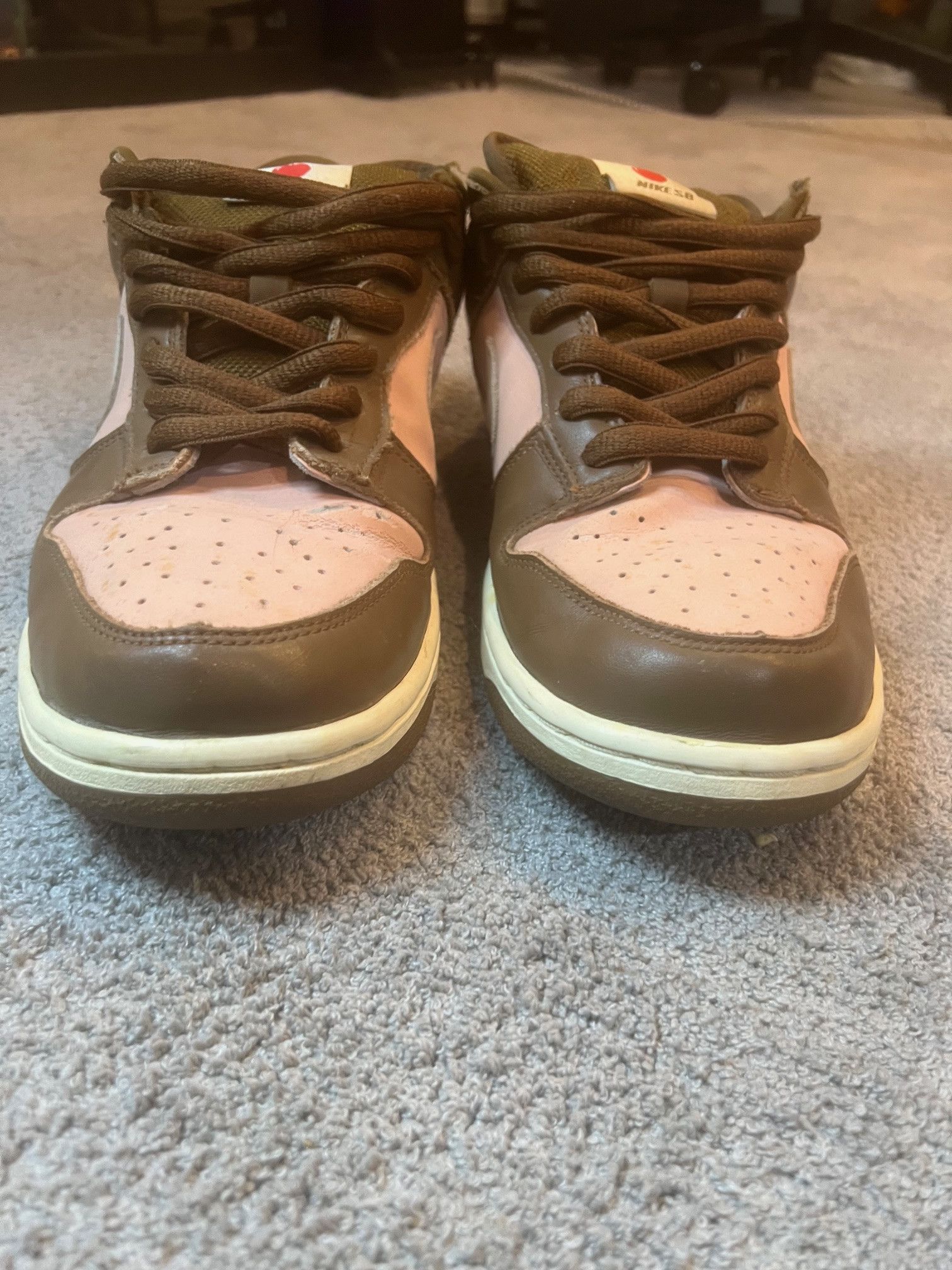 Nike × Stussy Nike SB Dunk Low Stussy Cherry Size US 10 / EU 43 - 4 Thumbnail