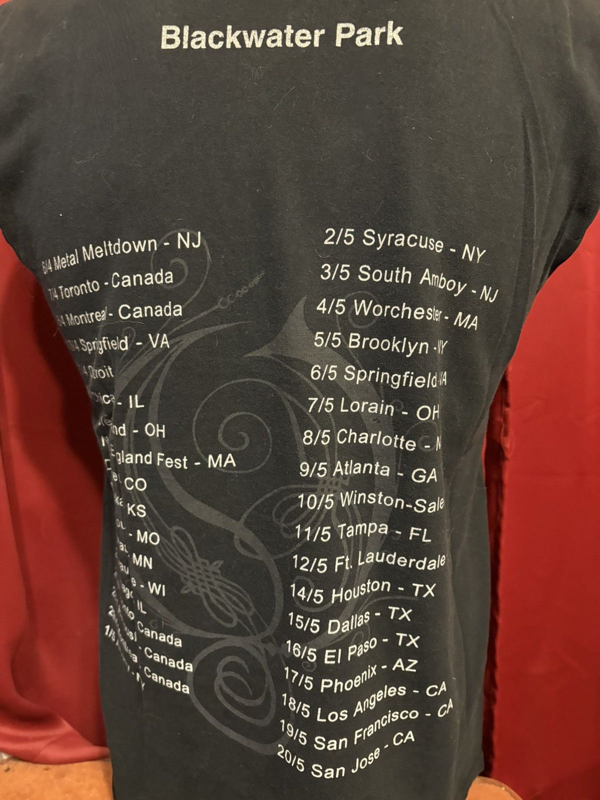 Band Tees Vintage Opeth Tour Tshirt Chopped Sleeves Band Tee Grail Size US M / EU 48-50 / 2 - 6 Thumbnail