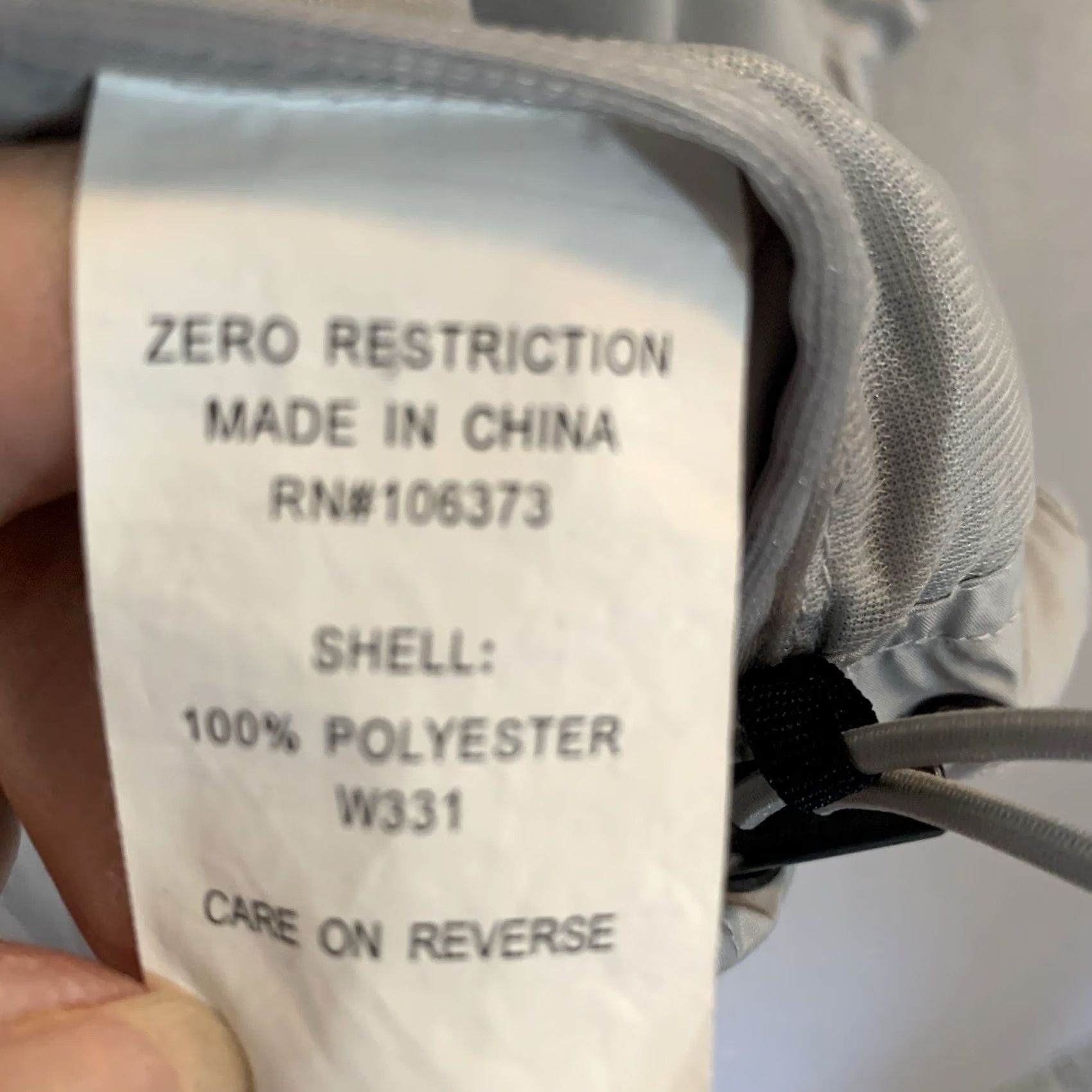 Vintage Zero Restriction Jacket Mens M Gray Windbreaker Golf Full Zip Size US M / EU 48-50 / 2 - 4 Thumbnail