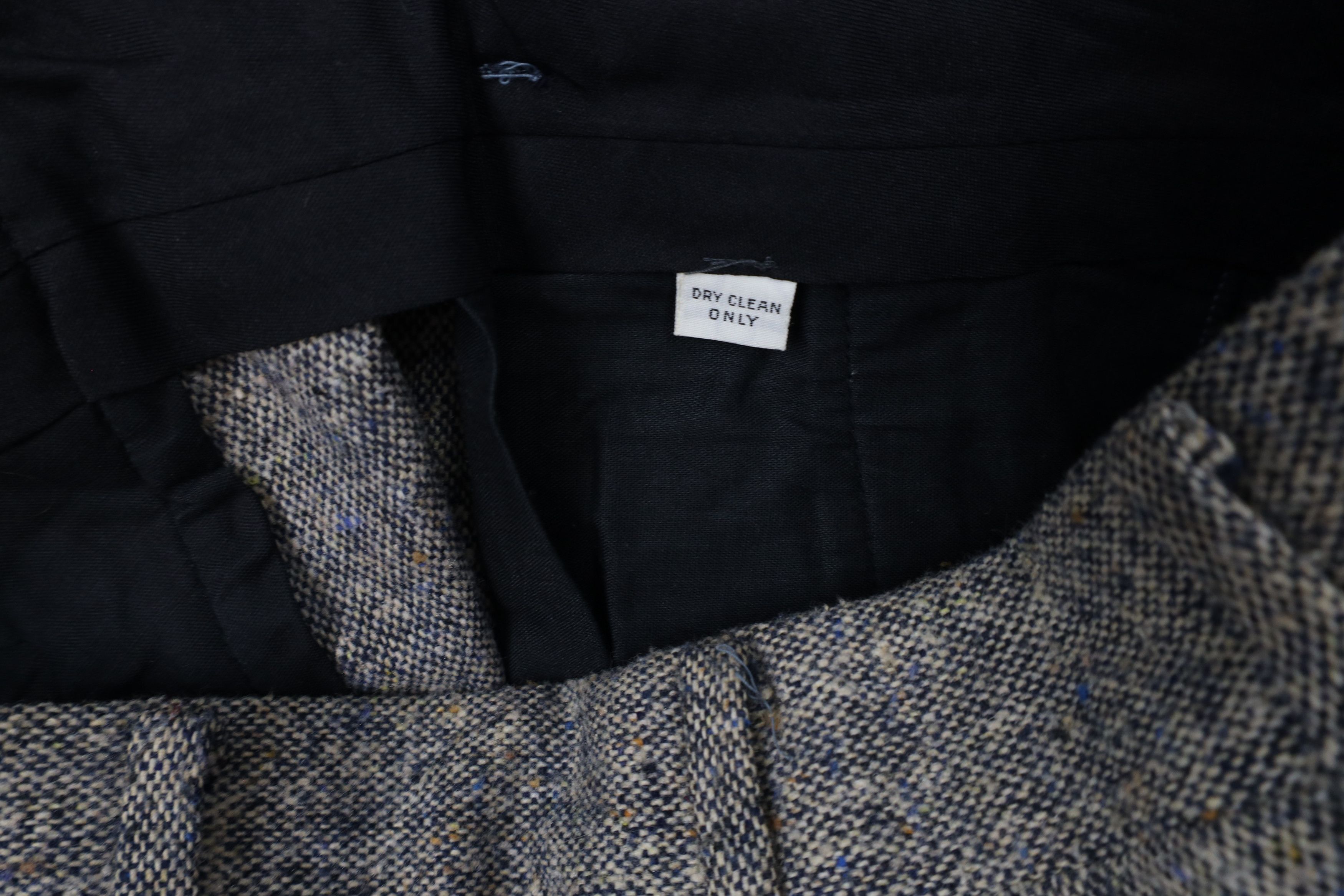 Vintage Vintage 60s 70s Fleck Wool Tweed Bell Bottoms Pants USA Size US 28 / EU 44 - 10 Thumbnail