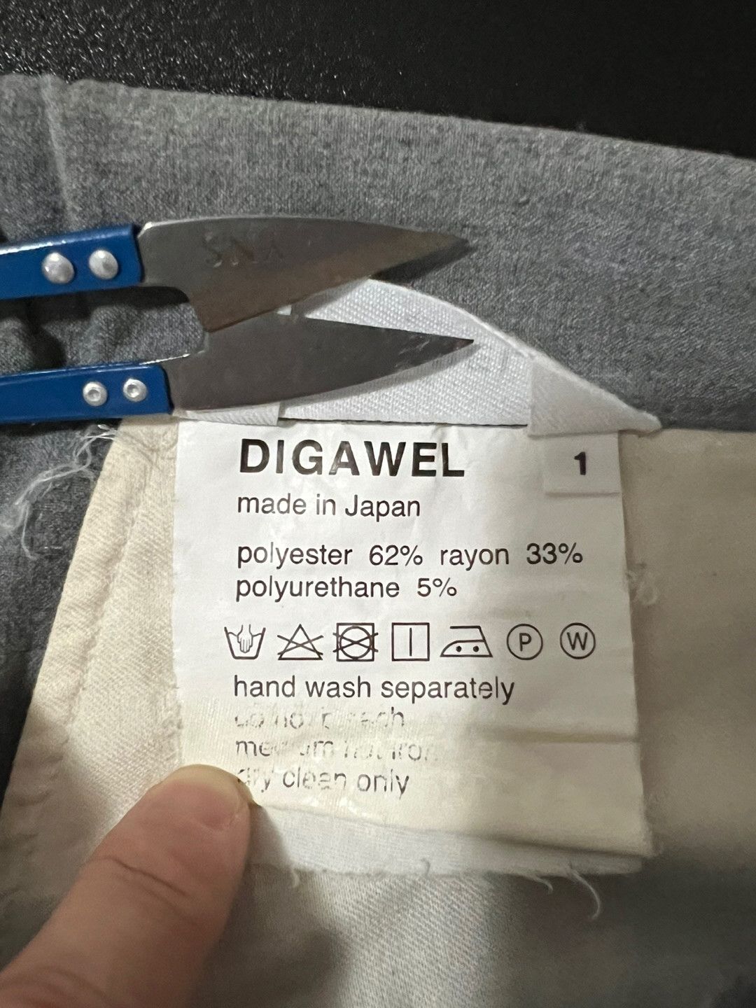 DIGAWEL (SOLD OUT)Digawel wide slacks gray Size US 32 / EU 48 - 7 Thumbnail