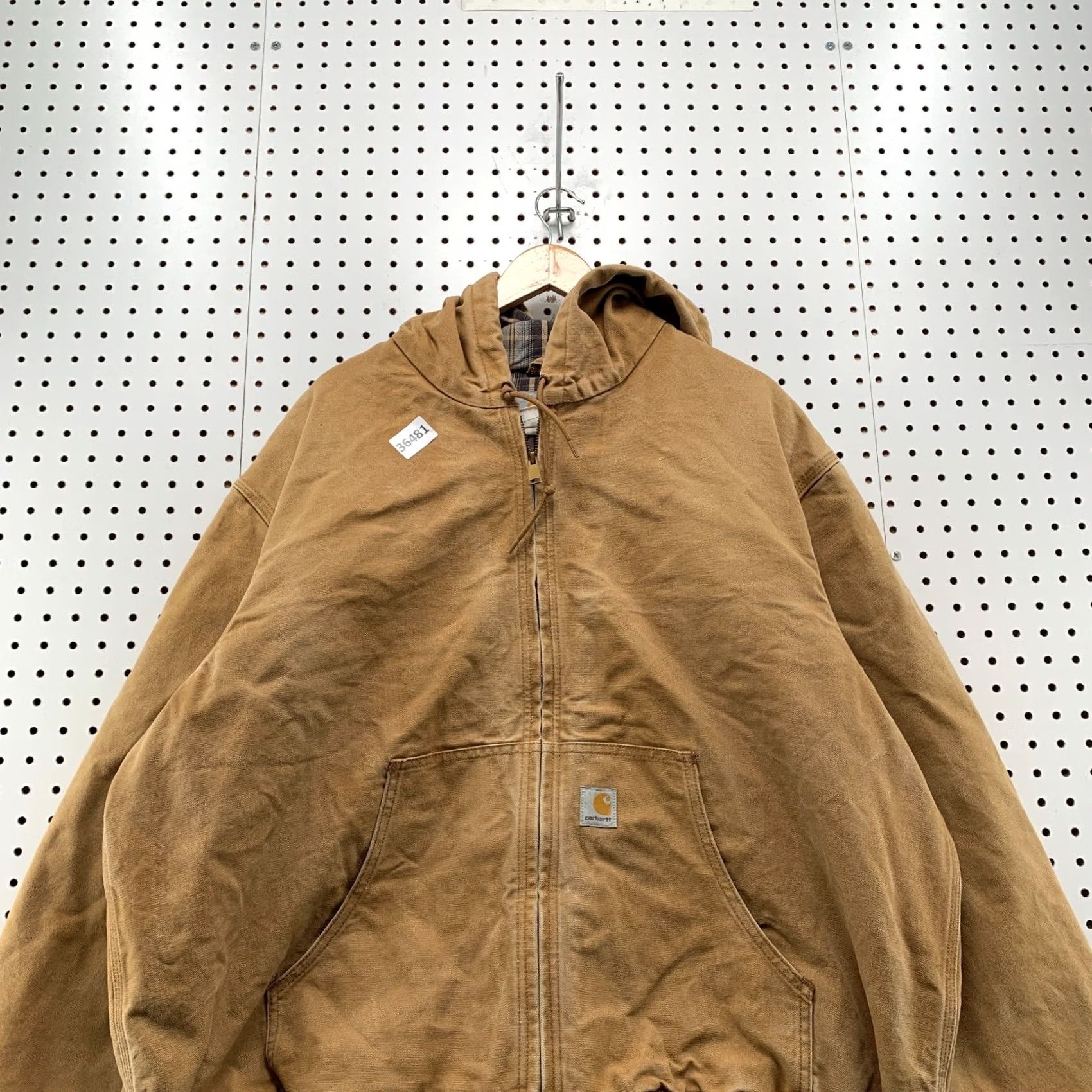 Carhartt VINTAGE Carhartt Jacket Mens 2XL Brown Canvas Workwear USA Lined Size US XXL / EU 58 / 5 - 4 Thumbnail