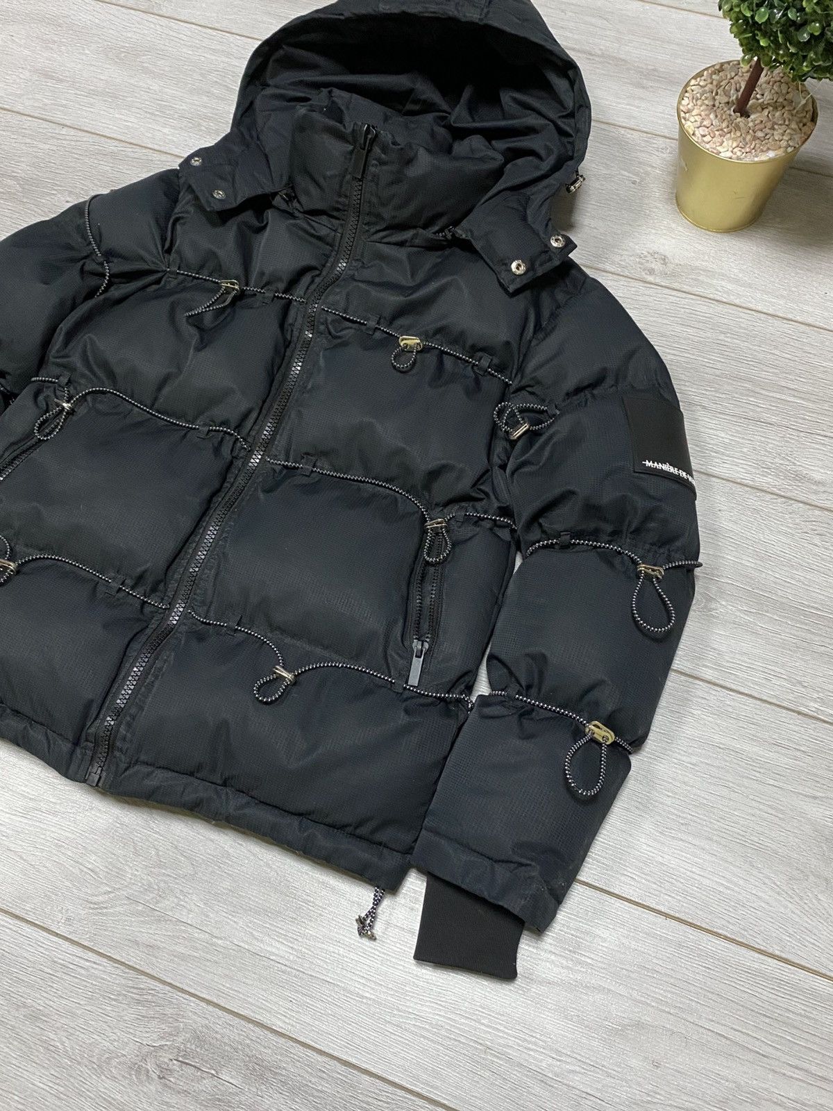 Maniere De Vior Maniere De Voir Reflective Bungee Cord Puffer Jacket Size US S / EU 44-46 / 1 - 5 Thumbnail