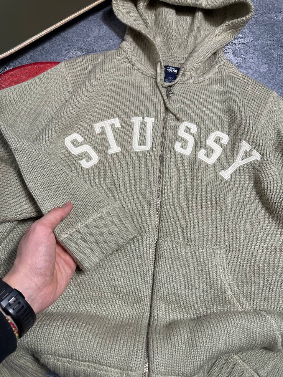 Stussy Stussy Hooded Sweater - Vintage - Size S, Rare Size US S / EU 44-46 / 1 - 2 Thumbnail