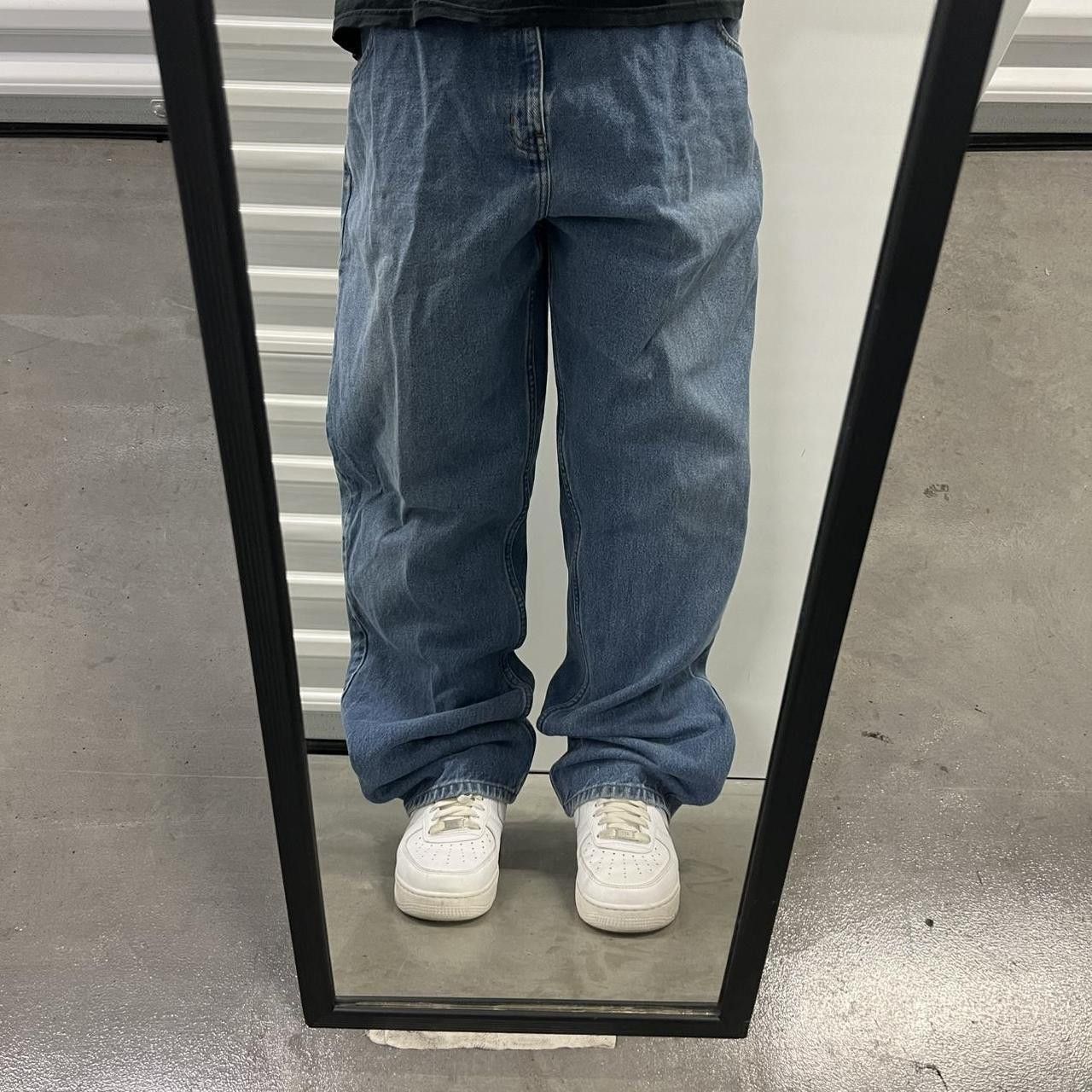 Vintage Vintage Y2K/2000s Baggy Faded Glory Skater Style Denim jeans! Size US 42 / EU 58 - 1 Thumbnail
