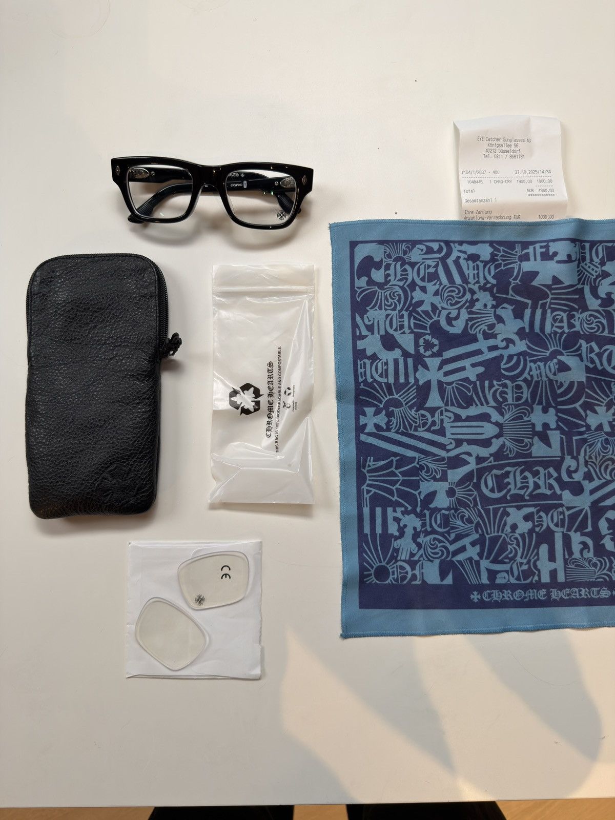 Chrome Hearts Chrome Hearts „Crpydic“ Glasses Size ONE SIZE - 2 Thumbnail
