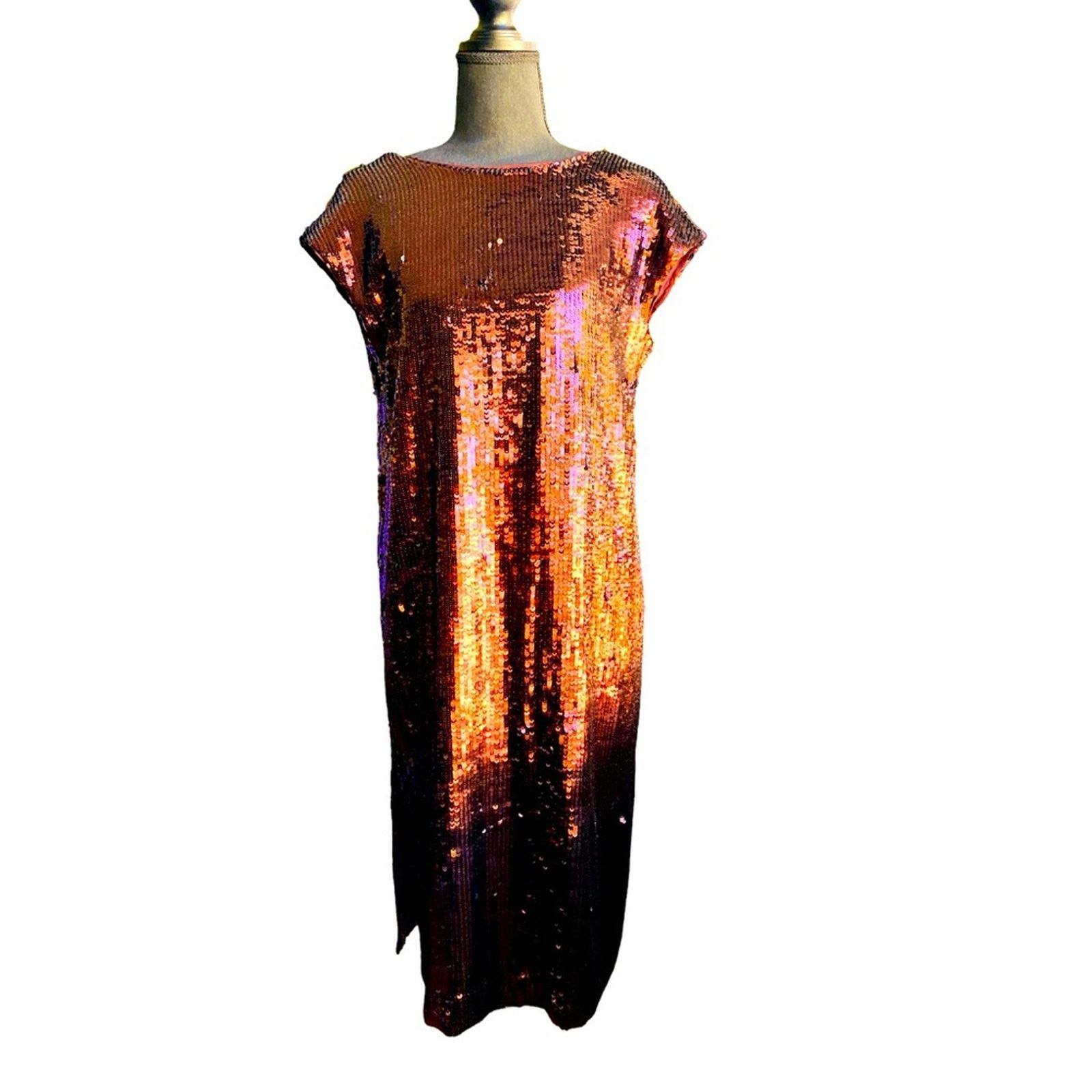 Anthropologie Maeve by Athropologie Kara Sequin Dress Size XS / US 0-2 / IT 36-38 - 1 Thumbnail
