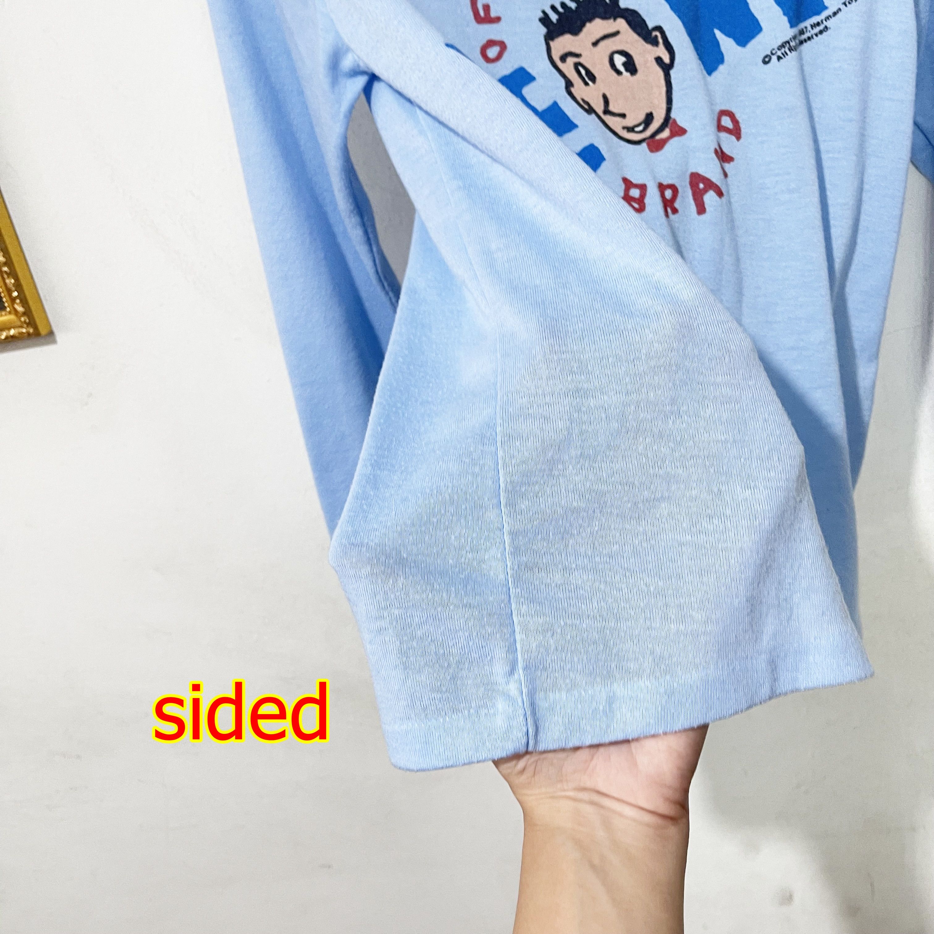 Vintage Vintage 1987 Pee Wee Herman Long Sleeve T-Shirt Size XXS / US 00 / IT 34 - 5 Thumbnail
