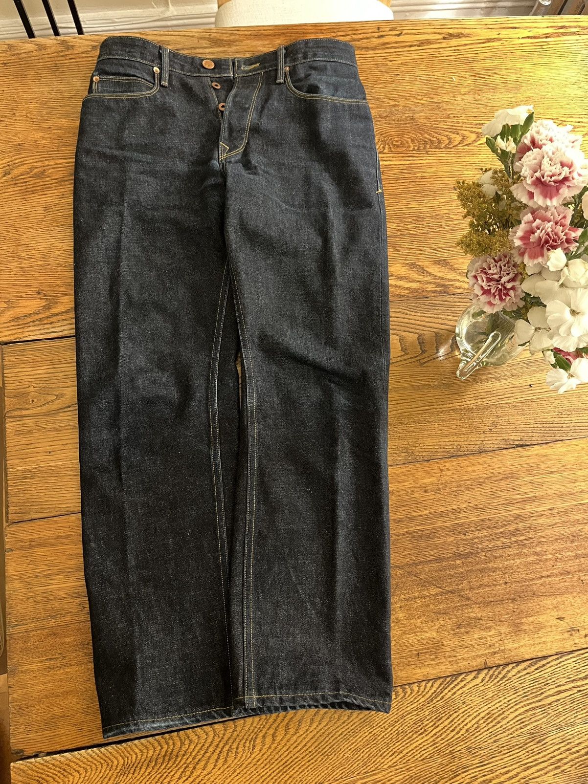 Freenote Cloth Trabuco Classic Straight 14.50 Ounce Kaihara Denim Size US 30 / EU 46 - 3 Thumbnail