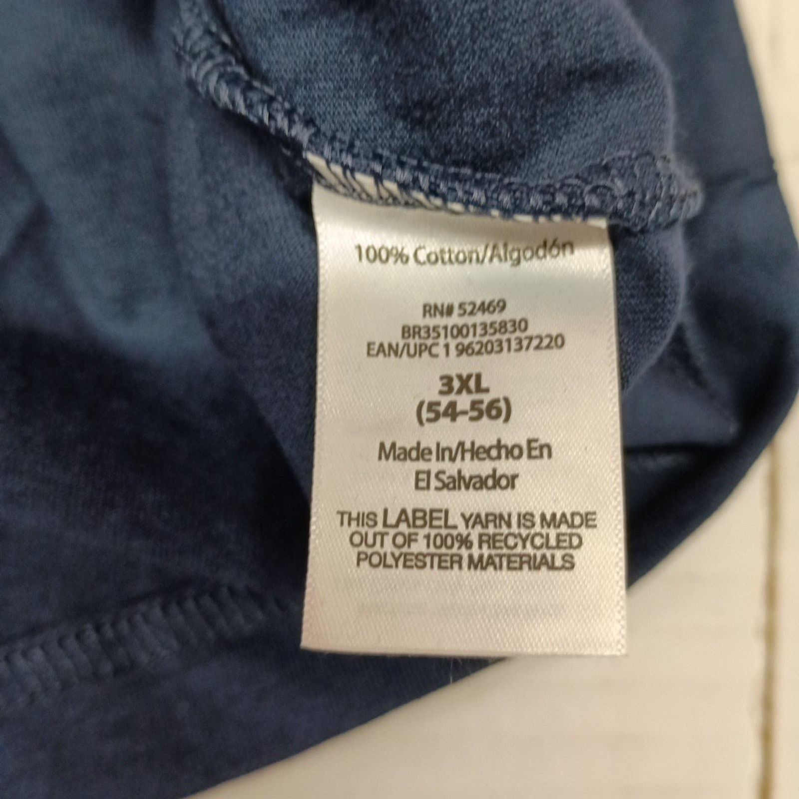 Other 2 Brahma Long Sleeve Work T-Shirt 3XL 54-56 Blue Pocket Tee Size US XXL / EU 58 / 5 - 8 Thumbnail