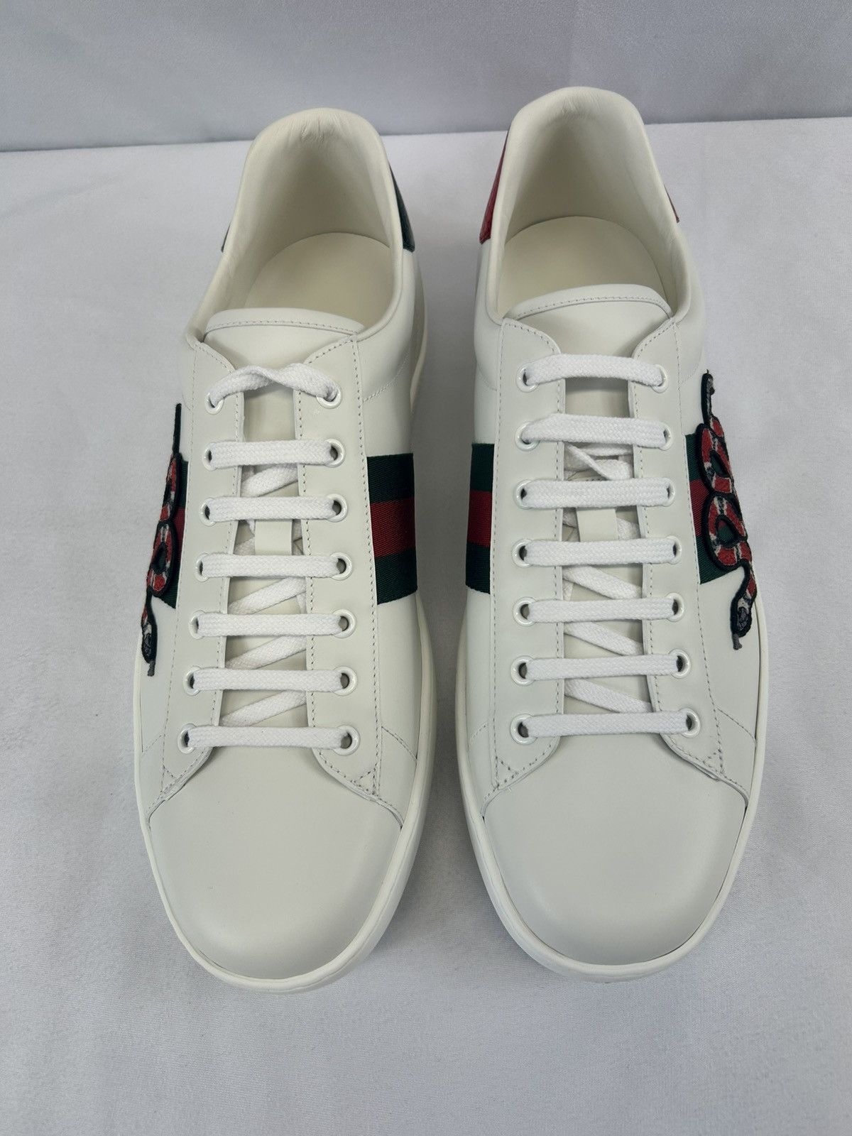 Gucci Gucci Ace Embroidered Snake Size US 13 / EU 46 - 3 Thumbnail