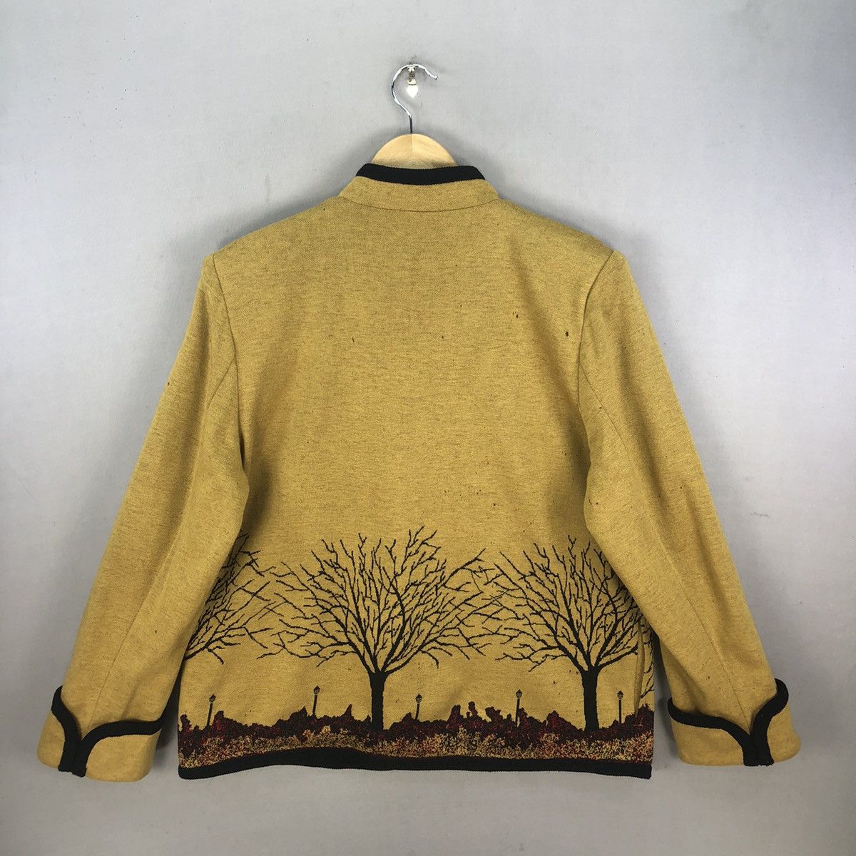 Other Vintage Japanese Brand Lala Knitted Graphic Cardigan Jacket Size M / US 6-8 / IT 42-44 - 6 Thumbnail
