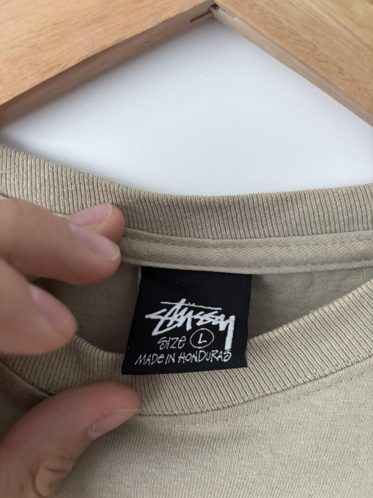 Stussy Stussy SS-Link Tee 'Khaki' Size US L / EU 52-54 / 3 - 6 Thumbnail