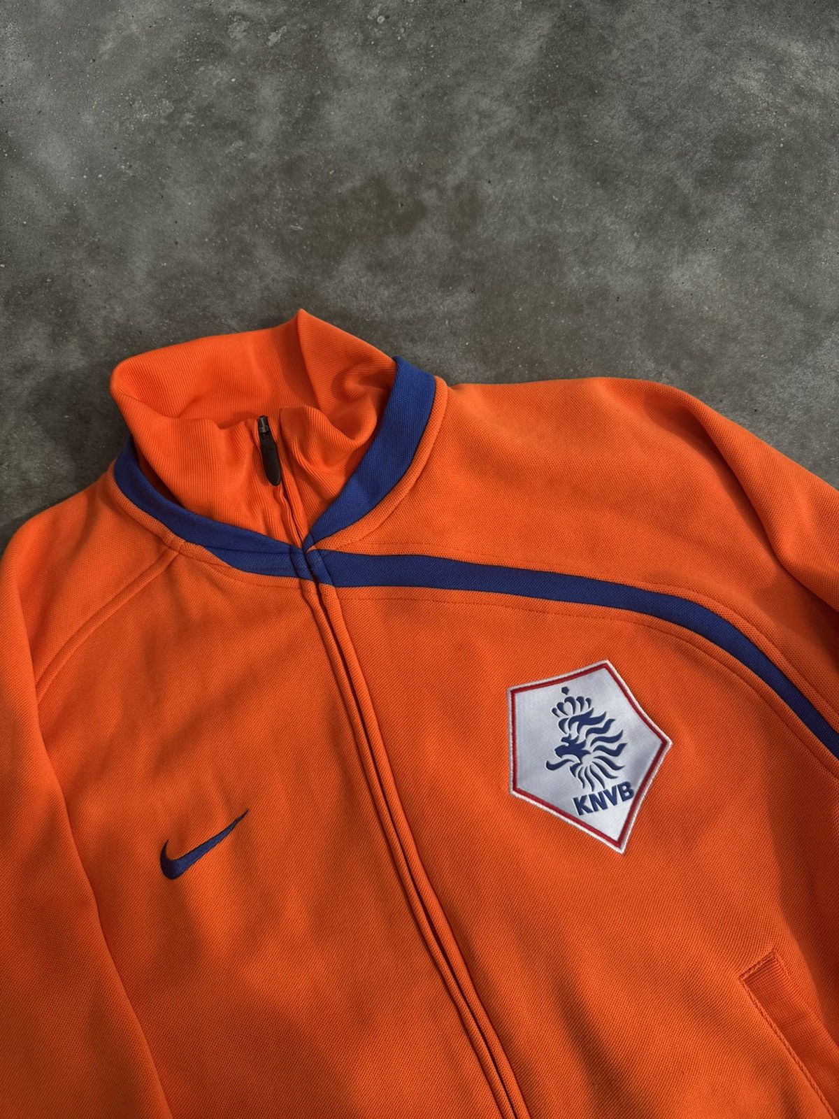 Nike Nike 08/09 Nederland Track Suit Vintage football Hype Soccer Size US M / EU 48-50 / 2 - 2 Thumbnail