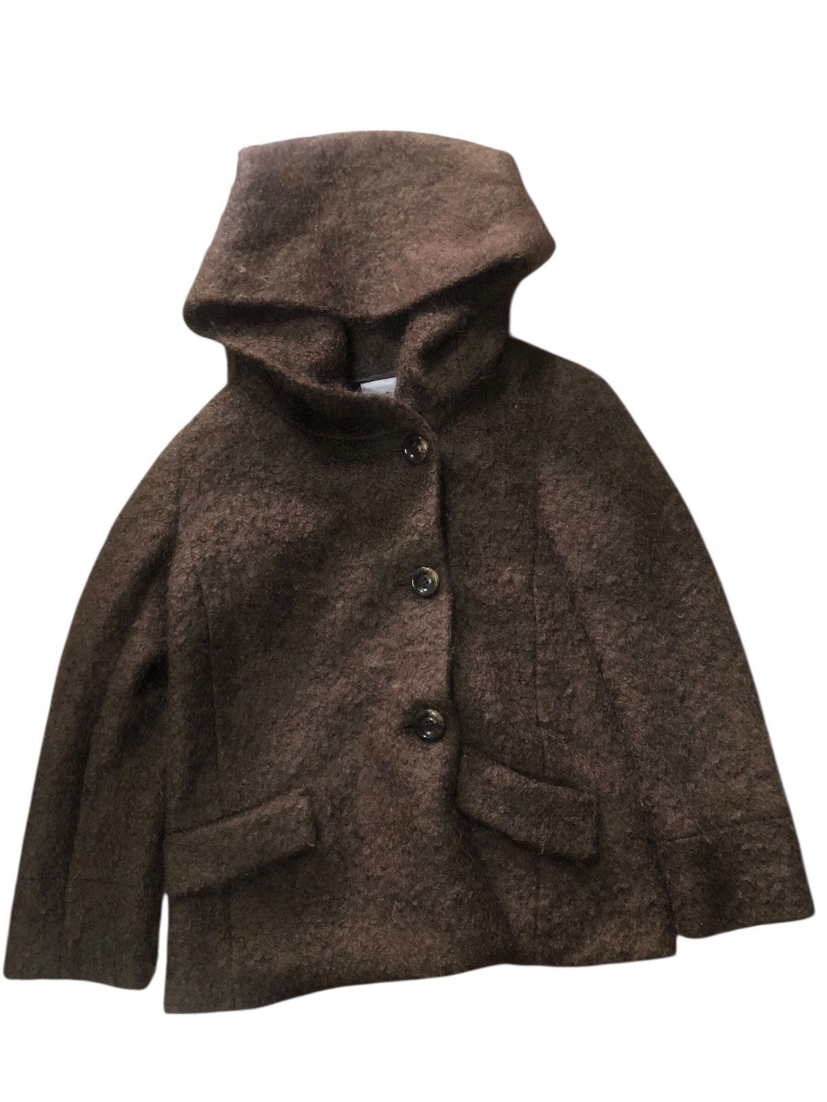 Michel Klein 25th Anniversary Michael Klein Wool+Mohair hooded Jacket Size S / US 4 / IT 40 - 1 Thumbnail
