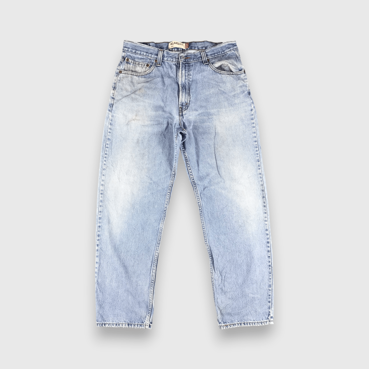 Levi's Vintage Blue Wash Levis 550 Jeans-J2632 Size US 34 / EU 50 - 1 Thumbnail