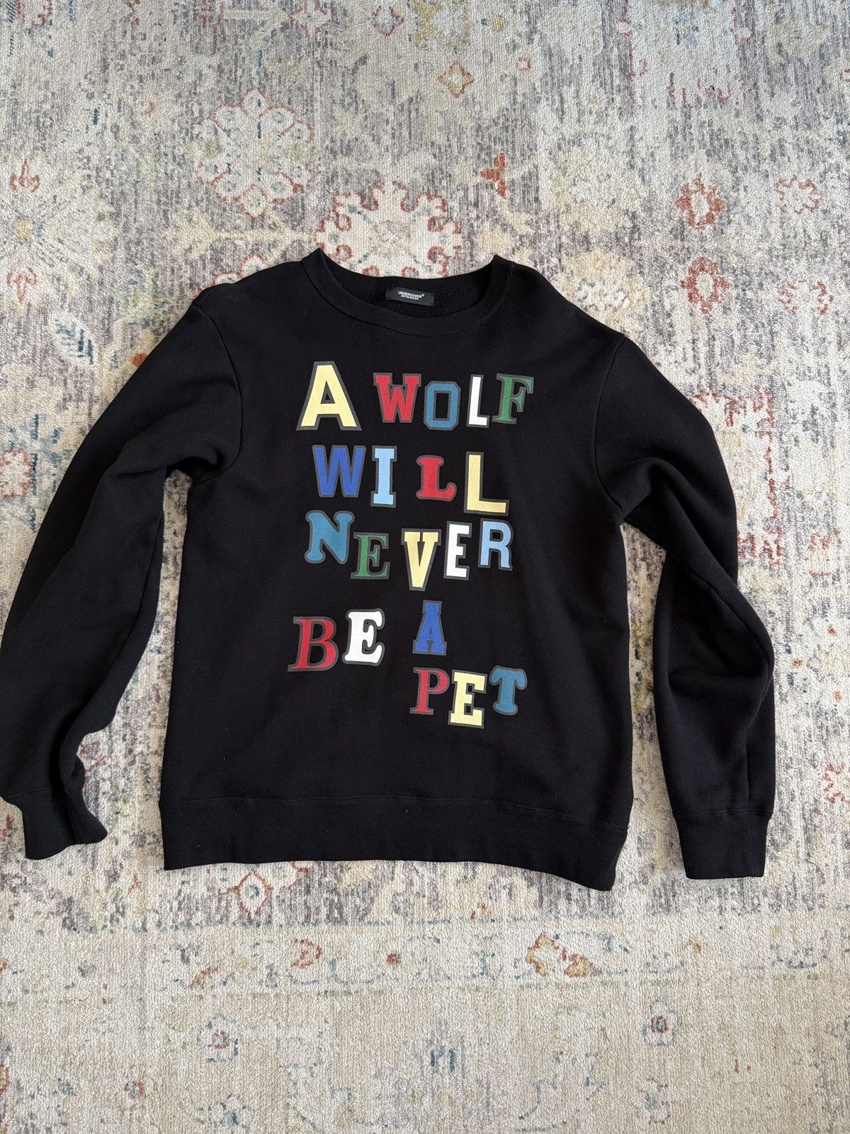 Undercover Undercover “A Wolf Will Never Be A Pet” Sweater Size US M / EU 48-50 / 2 - 1 Thumbnail