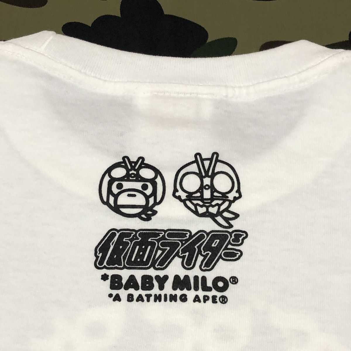 Bape Bape x Shin Kamen Rider Baby Milo Tee Size US M / EU 48-50 / 2 - 5 Thumbnail
